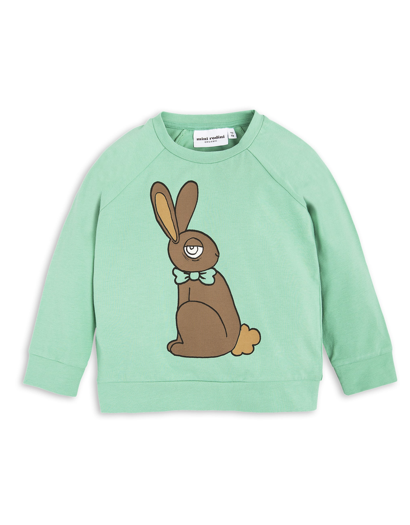 MiniRodini MiniRodini, Long Sleeve Rabbit Cuff Shirt