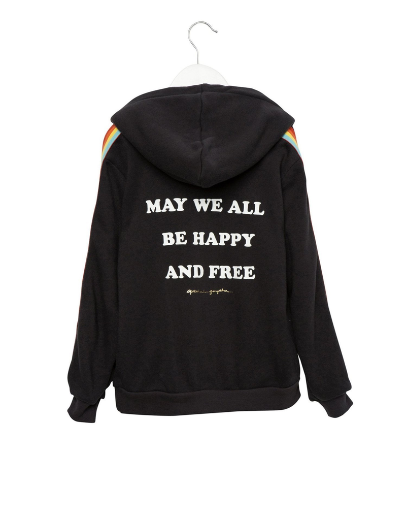 Spiritual Gangster Spiritual Gangster, Girls, Rainbow Pullover Hoodie