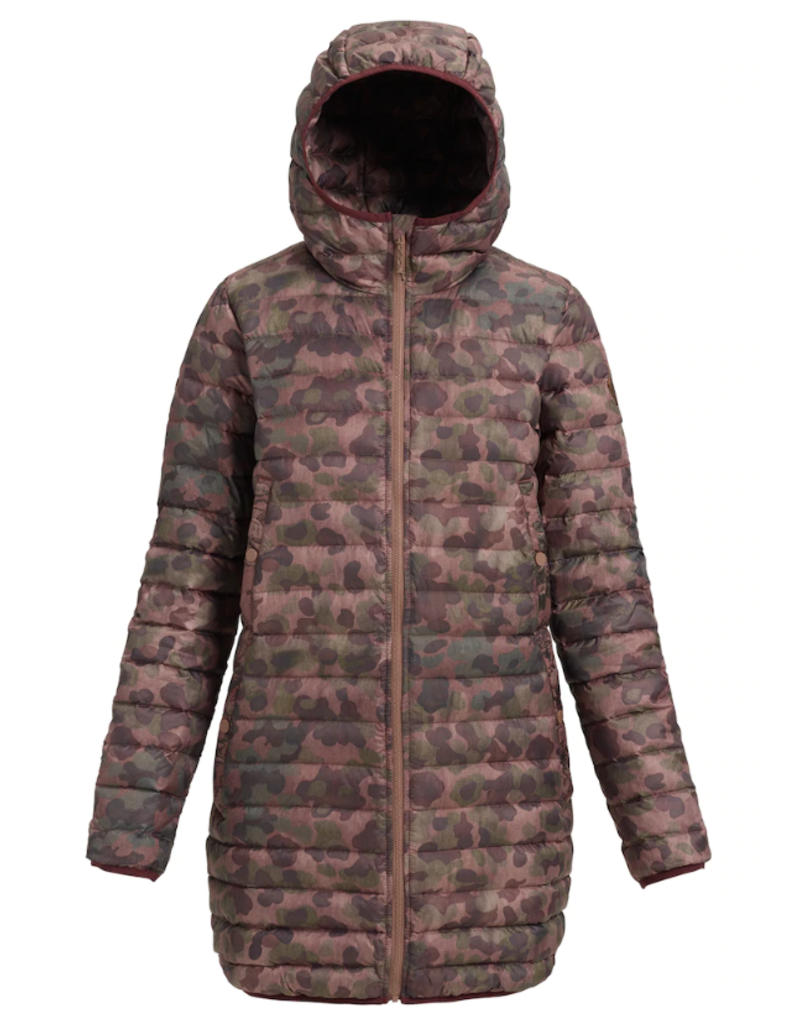 burton Burton, Women’s Evergreen Long Down Hooded Jacket