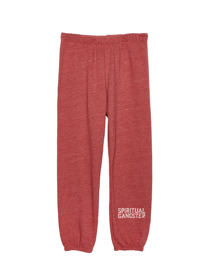 Spiritual Gangster Spiritual Gangster, Girls, Heart Emb Fave Sweatpant