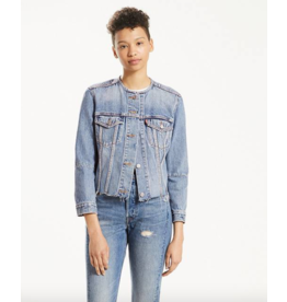 Levis Levis, Womens Altered Trucker Denim Jacket 35935-0000