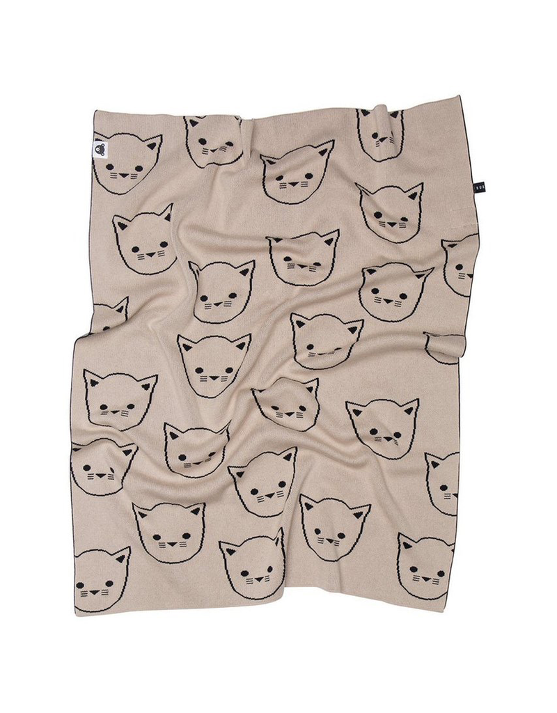 HuxBaby HuxBaby, Cat Knit Blanket