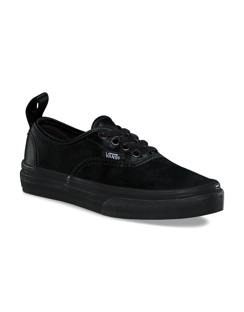 K Authentic Elastic Lace- Satin- Black/Black
