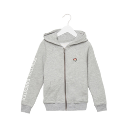 Spiritual Gangster Spiritual Gangster, Kids, Rasta Heart Zip Hoodie