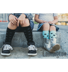 Lamington Lamington, Kids Design Collection, Knee High Merino Wool Socks