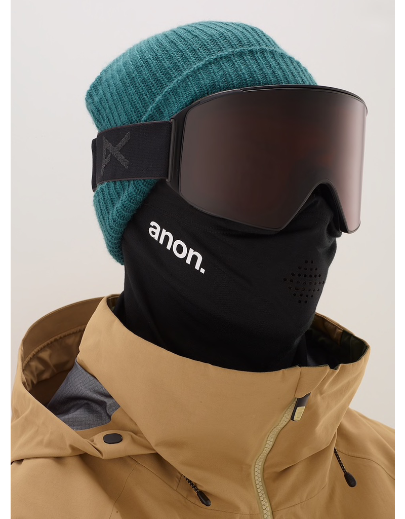 Anon Anon, Mens M4 Cylindrical Goggle with Face Mask and Spare Lens