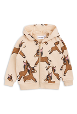 Minimum Mini Rodini, Donkey Aop Zip Hoodie