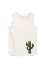 MiniRodini MiniRodini-Cactus Tank, Off White
