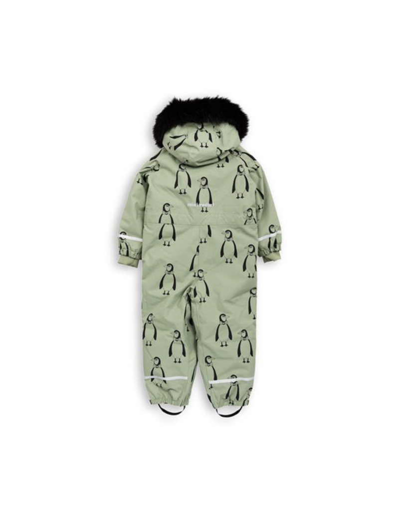 MiniRodini Mini Rodini, Kebenkaise Penguin Overall Onepiece Snow Suit