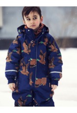MiniRodini Mini Rodini, Kebnekaise Ducks Overall Onepiece Snow Suit
