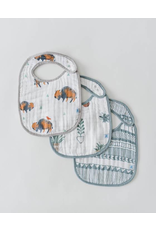 Little Unicorn Little Unicorn, Cotton Muslin, Classic Bib, 3 Pack