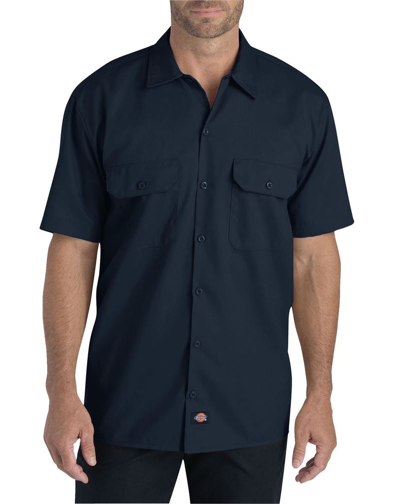 Dickies Short Sleeve Snap Twill Work Shirt