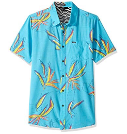 Volcom Boys Motel Floral S/S Button Up Shirt