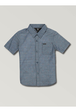 Volcom Little Boys Mark Mix S/S Button Up Shirt