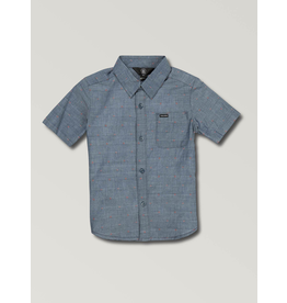 Volcom Youth Boys Mark Mix S/S Button Up Shirt