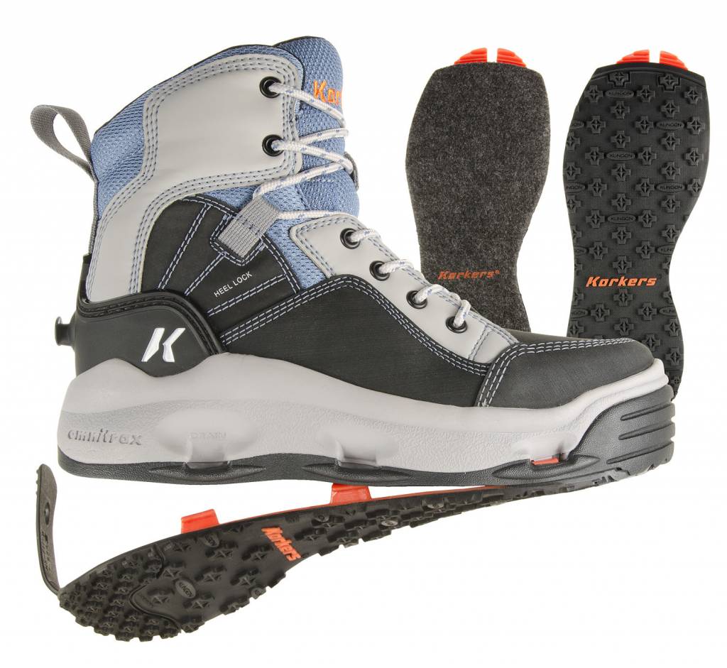 korkers wading boots clearance