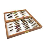 Tara Design Tara Design Wooden Fly Box with 33 Classic Atlantic Salmon Flies