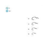 Gamakatsu Gamakatsu C16-B Crippled Emerger Hook