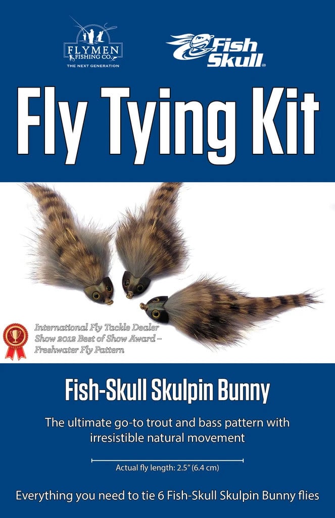 Flymen Fishing Company Panfish and Topwater Trout Popper Fly Tying Kit -  Fly Tying Kits