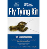Flymen Fishing Co. Fly Tying Kit - Fish-Skull Crawdaddy