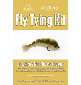 Flymen Fishing Co. Fly Tying Kit - Chocklett’s Mini Finesse Changer