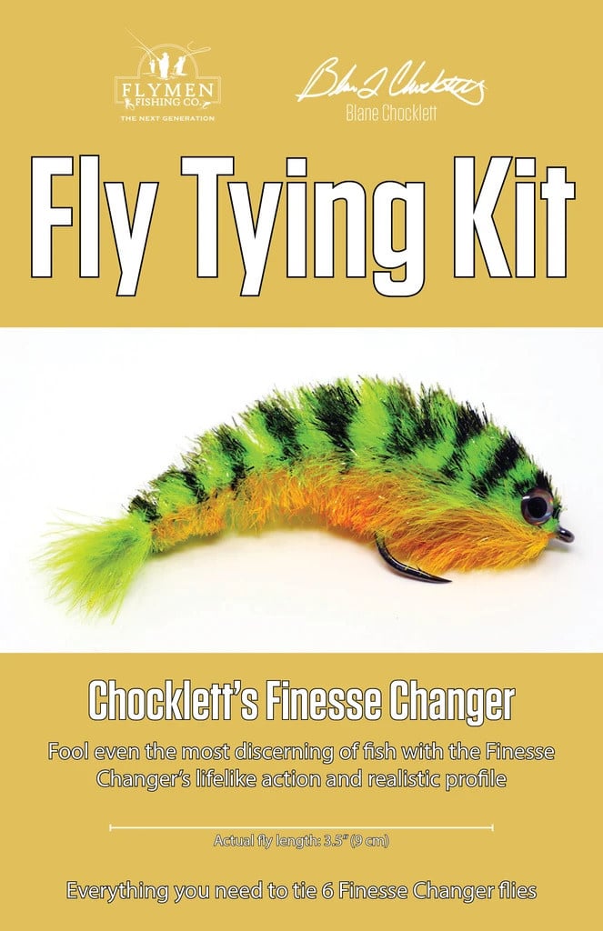 Flymen Fishing Co. Fly Tying Kit - Chocklett’s Finesse Changer