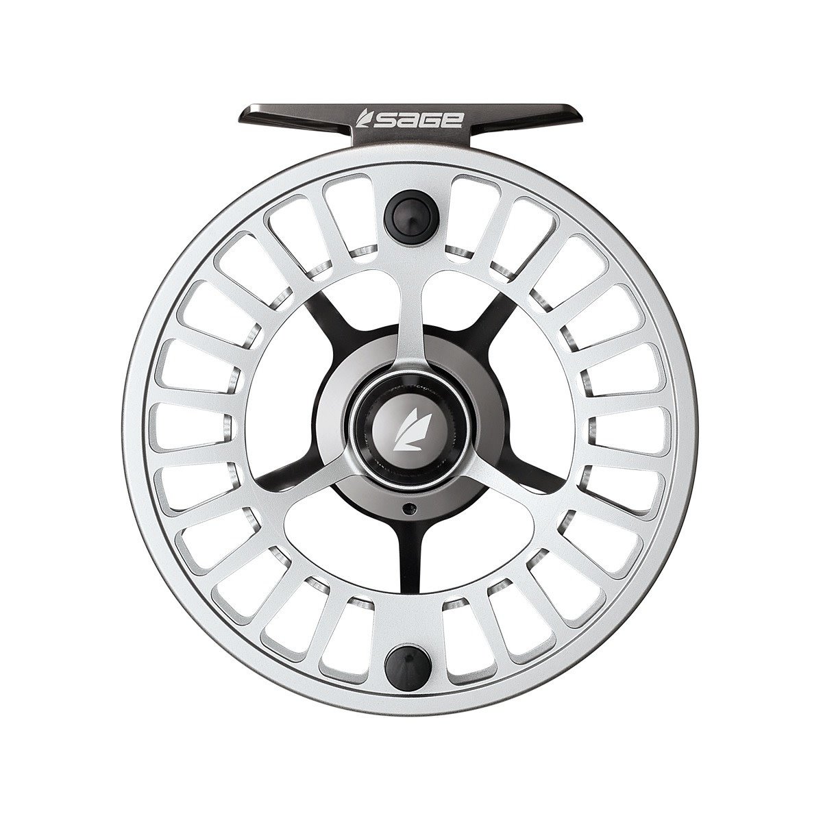 Sage 3200 large arbor fly reel, suit lines #1-4 with case