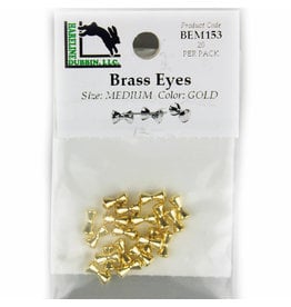 Hareline Dubbin Brass Eyes