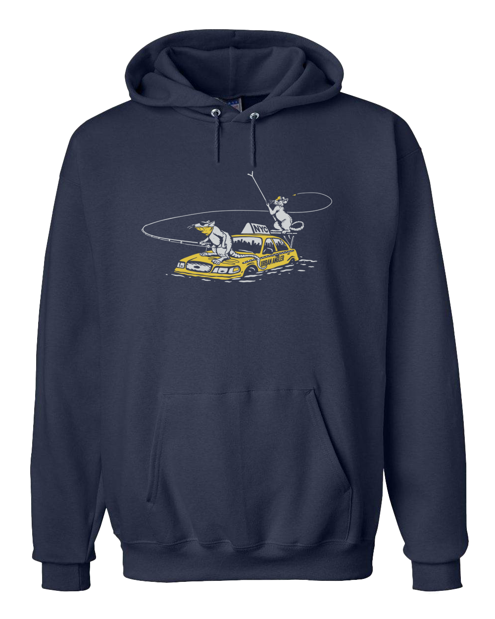 Urban Angler Shop Rats Logo Hoody