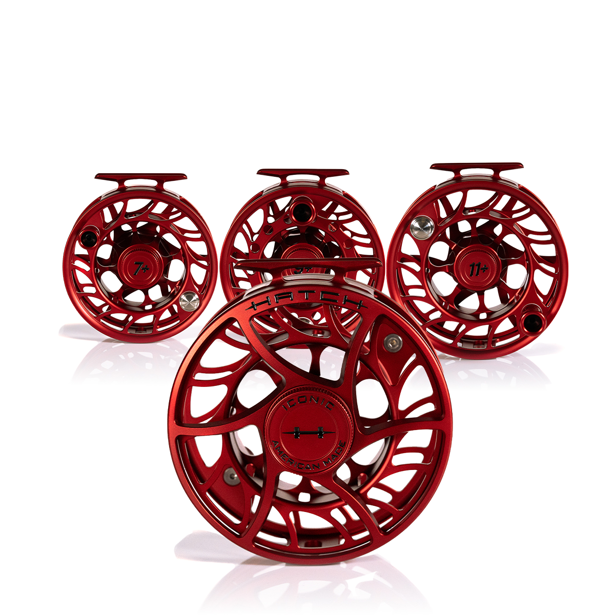 Hatch Hatch Custom Iconic Fly Reel - Dragon's Blood