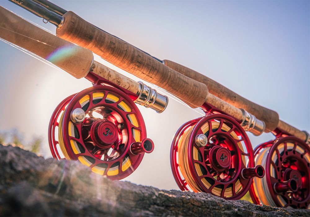 Hatch Hatch Custom Iconic Fly Reel - Dragon's Blood