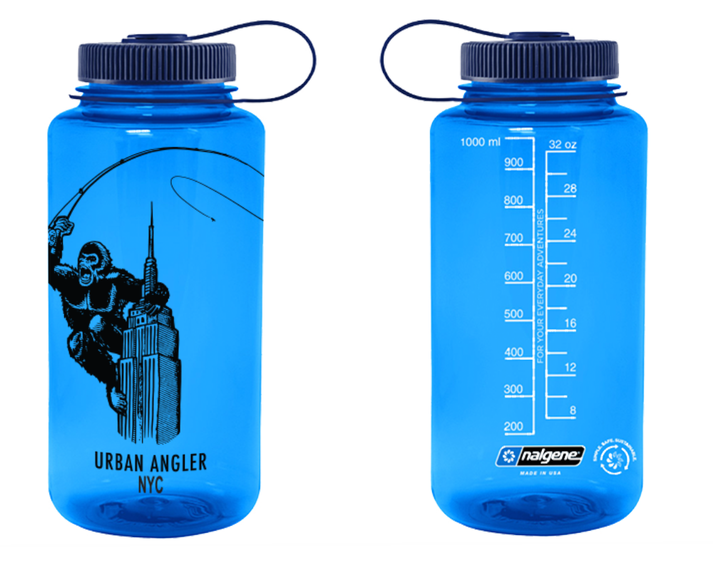 Urban Angler Kong's Clinic Logo Nalgene