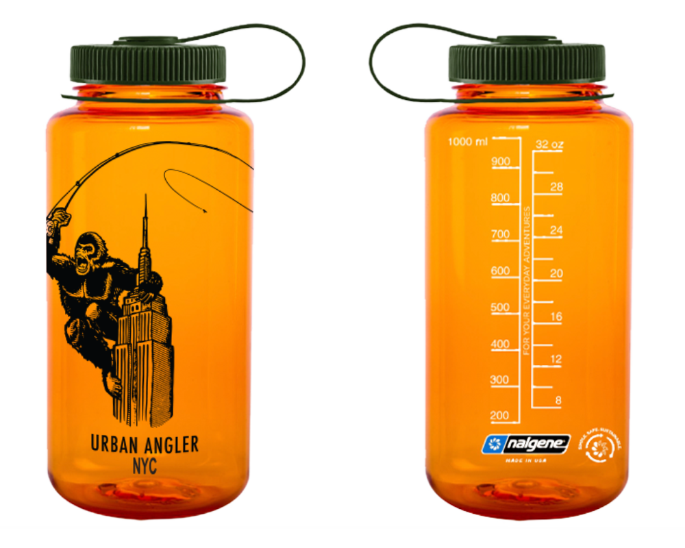 Urban Angler Kong's Clinic Logo Nalgene