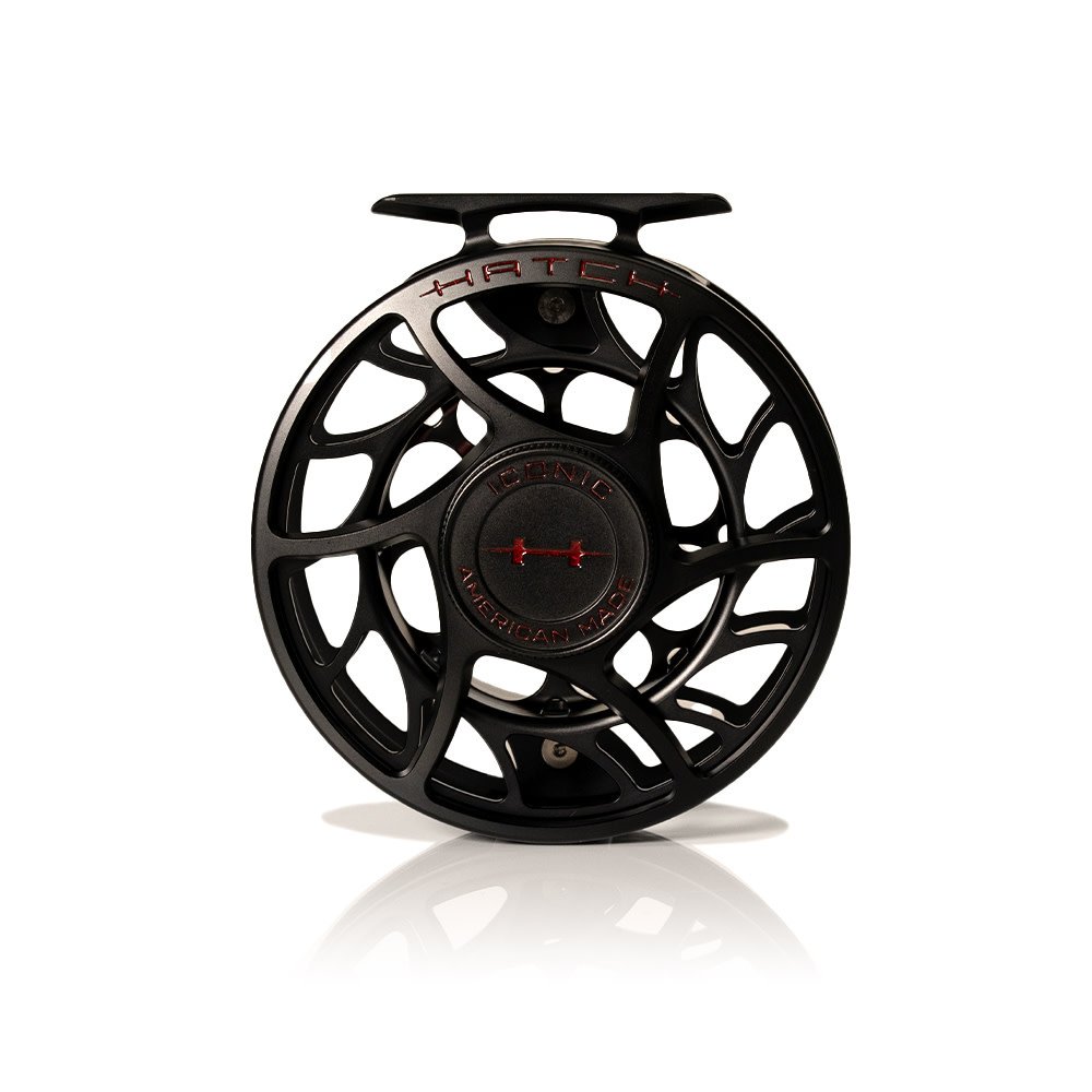 Hatch Hatch Custom Iconic Fly Reel - Black Widow