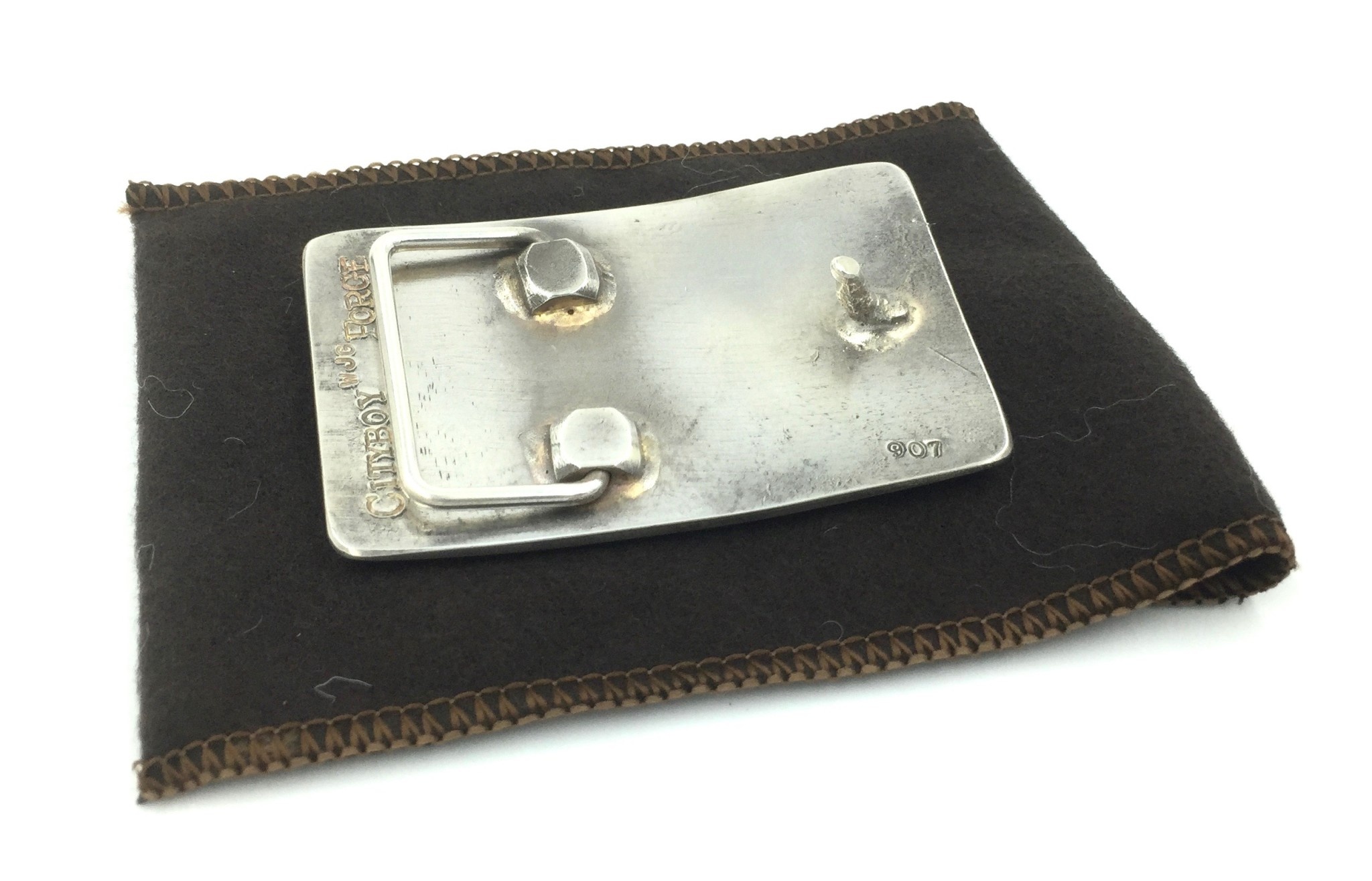 Cityboy Forge Cityboy Forge Silver Belt Buckle