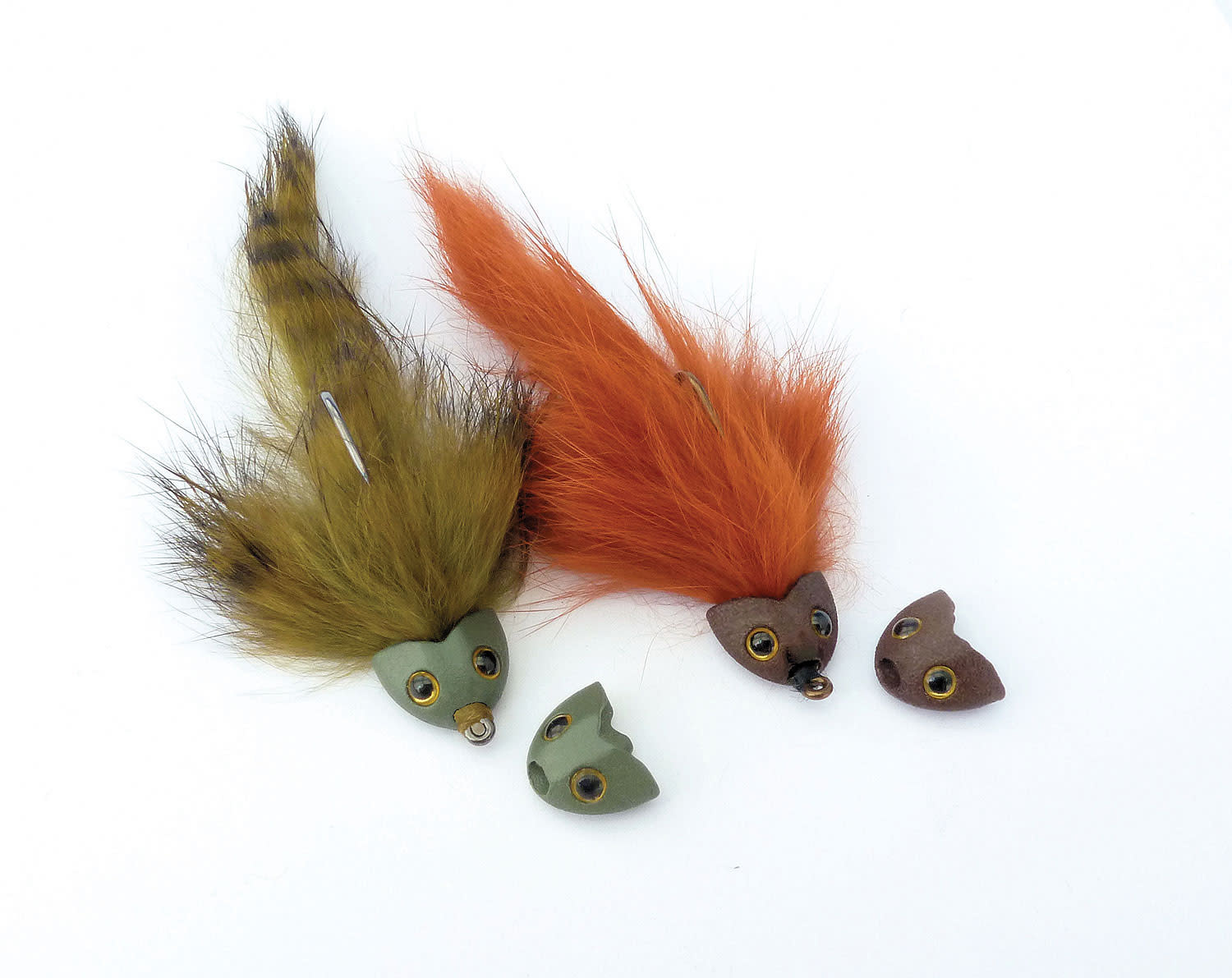 Hareline Dubbin Fish Skull Sculpin Helmet