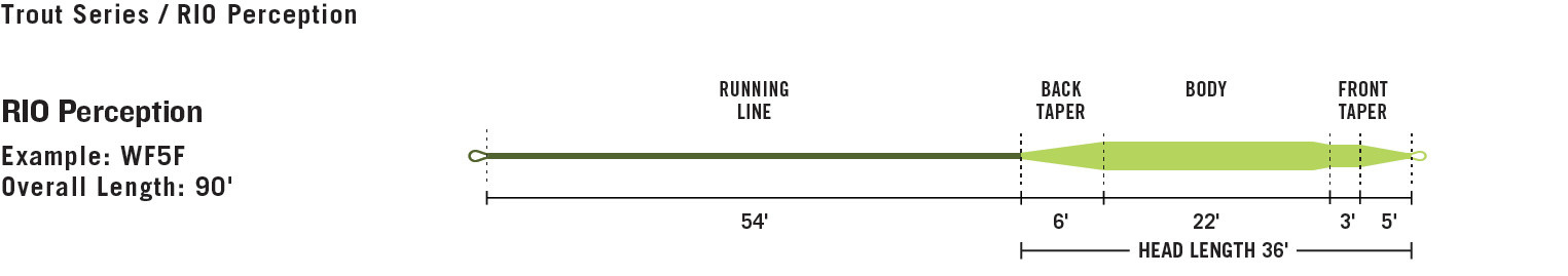 Rio Premier Rio Perception Fly Line