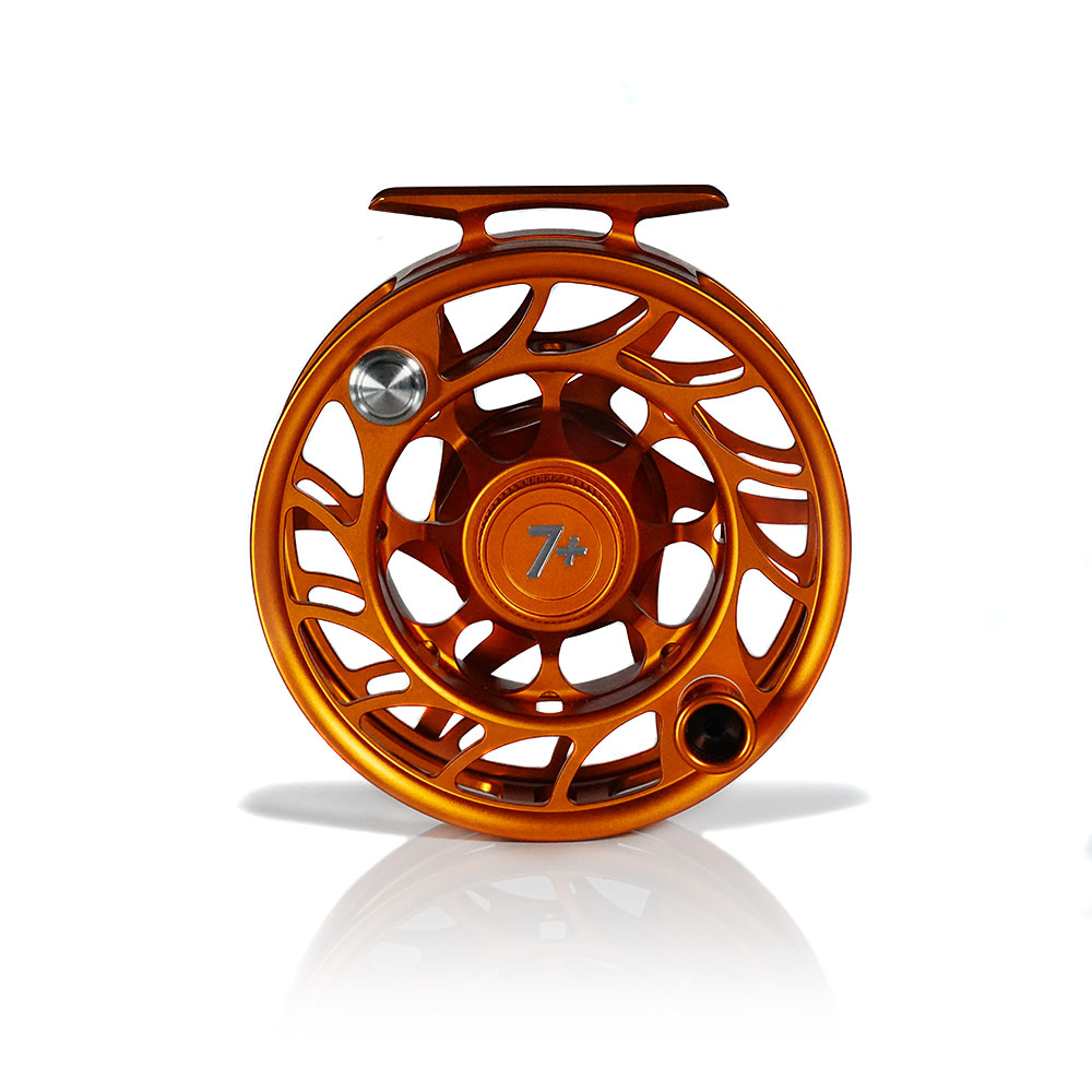 Hatch Hatch Custom Iconic Fly Reel - Campfire Orange