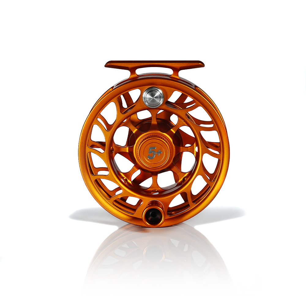 Hatch Hatch Custom Iconic Fly Reel - Campfire Orange