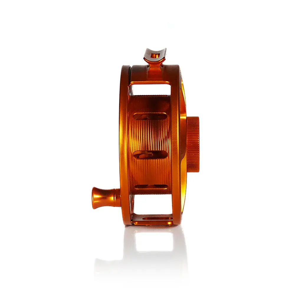 Hatch Hatch Custom Iconic Fly Reel - Campfire Orange