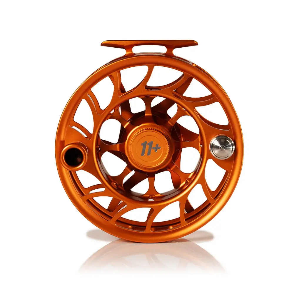 Hatch Hatch Custom Iconic Fly Reel - Campfire Orange