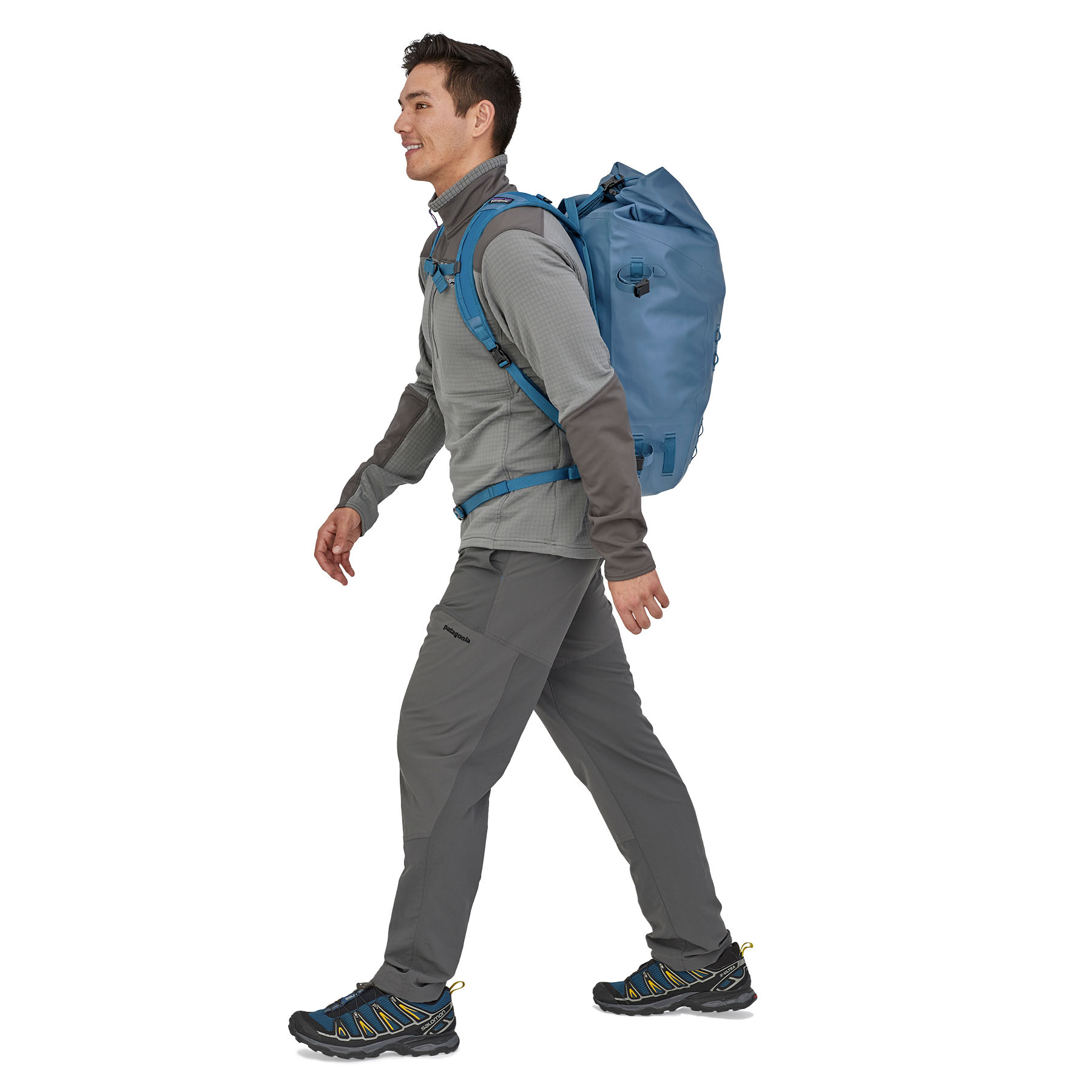 Patagonia SALE - Patagonia Disperser Roll-Top Pack 40L Pigeon Blue