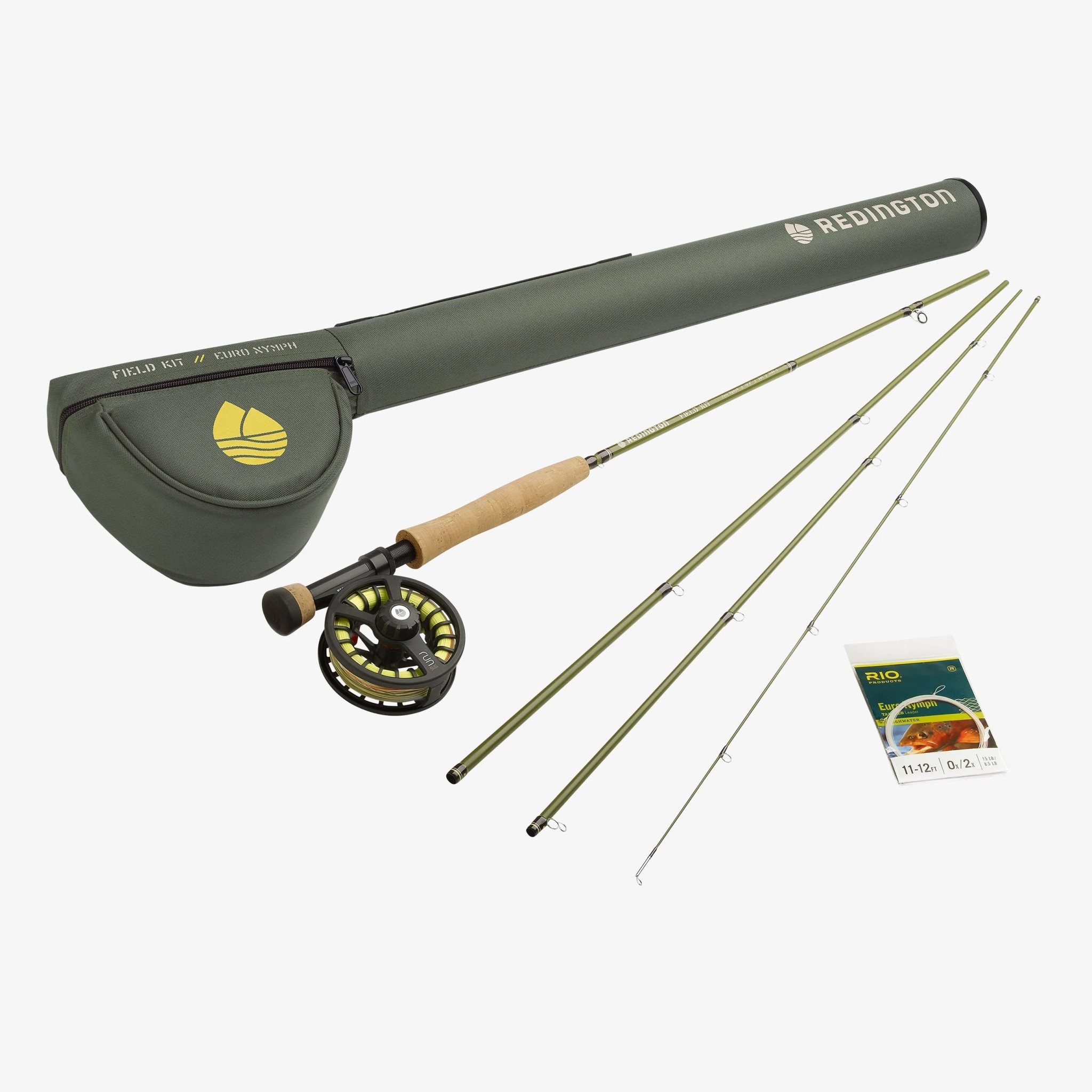 Redington SALE - Redington Field Kits Euro Nymph - 3100-4 - (3wt 10' - 4pc)