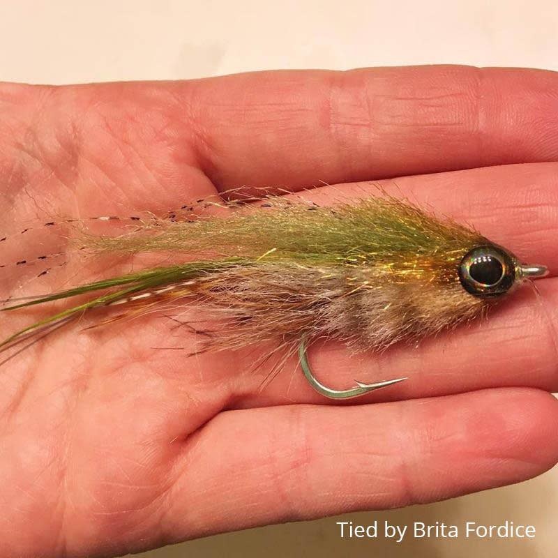 Hareline Dubbin Fish Skull Living Eyes