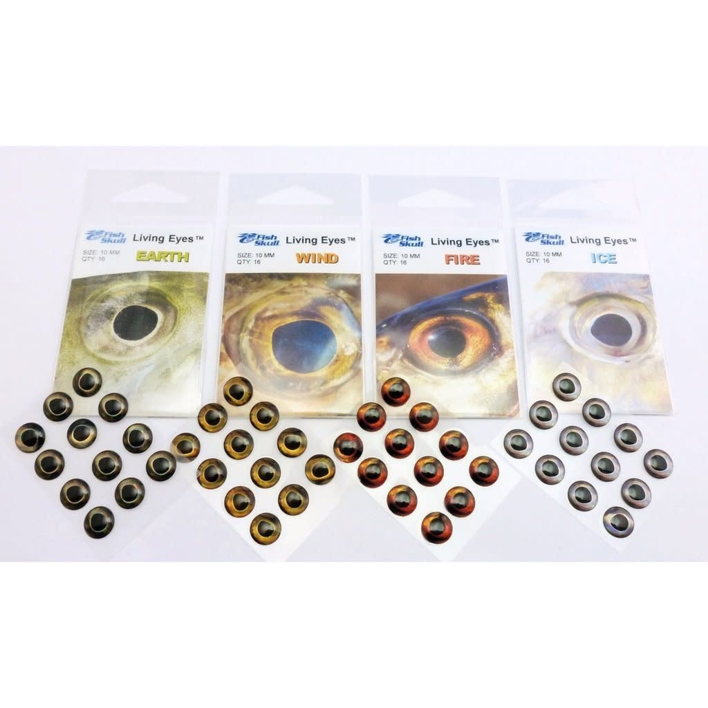 Hareline Dubbin Fish Skull Living Eyes