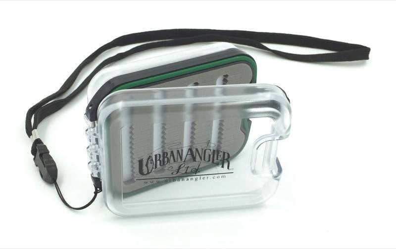 Urban Angler UA Small Waterproof Box Clear (with lanyard) - Urban Angler