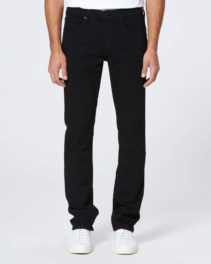 Paige Federal Jeans in Black Shadow 