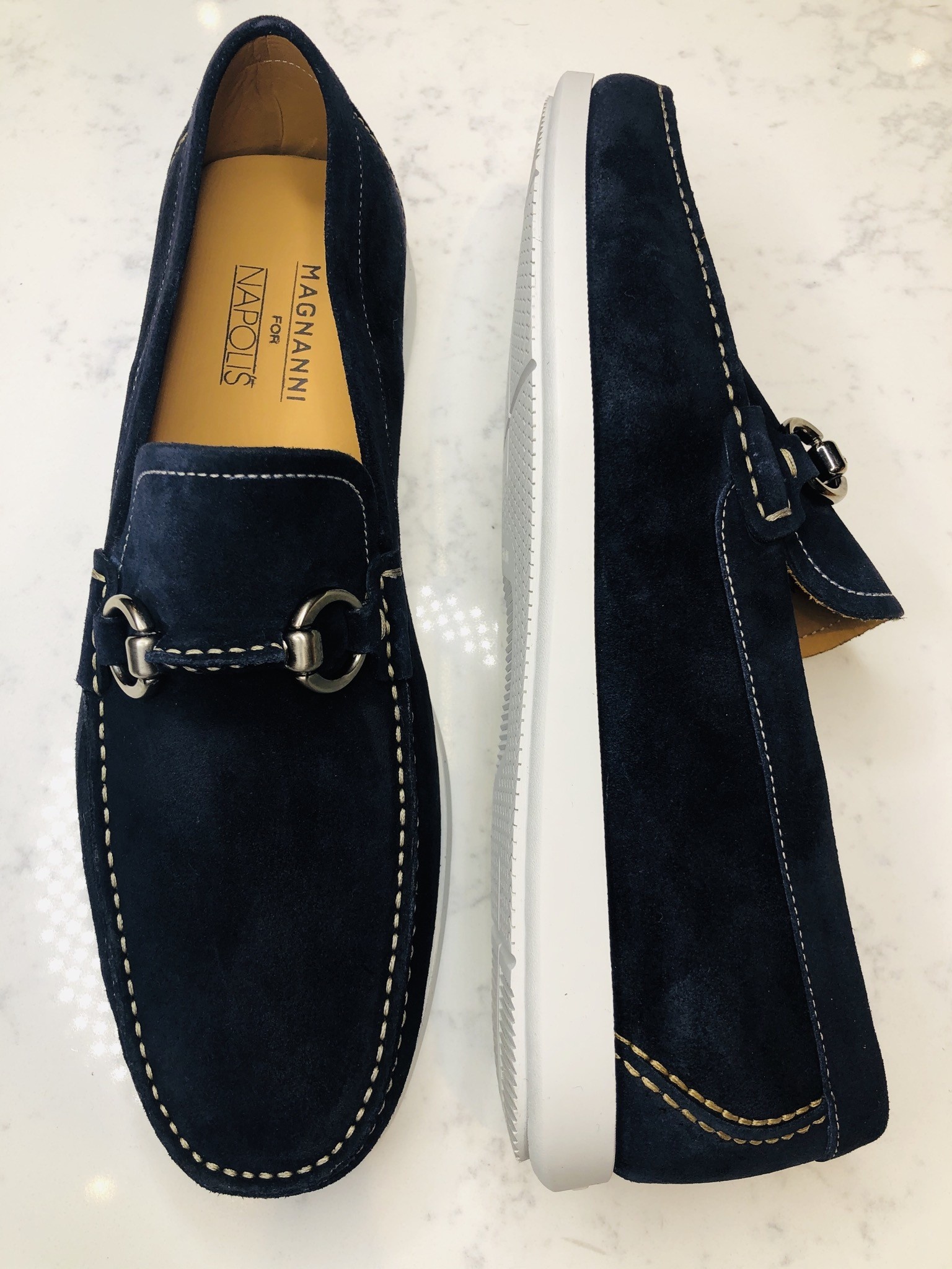Magnanni Suede Loafers | Napoli's 