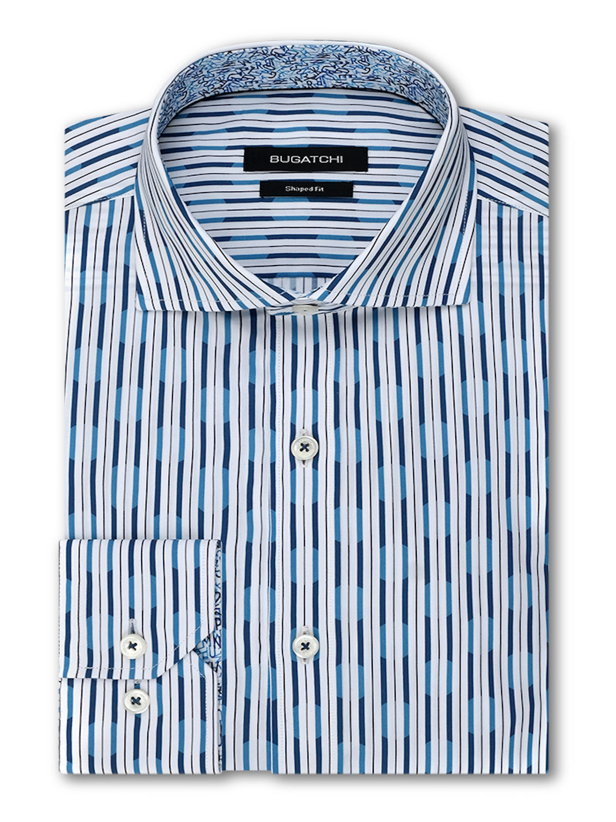 Bugatchi Uomo Striped Shirt | Napoli's ...