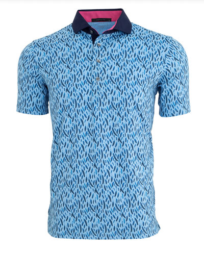Greyson Clothiers Printed Polo | Napoli 